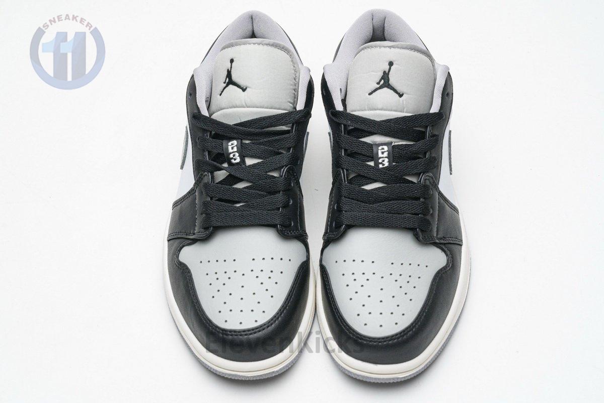 553558-039 Air Jordan 1 Low Light Smoke Grey
