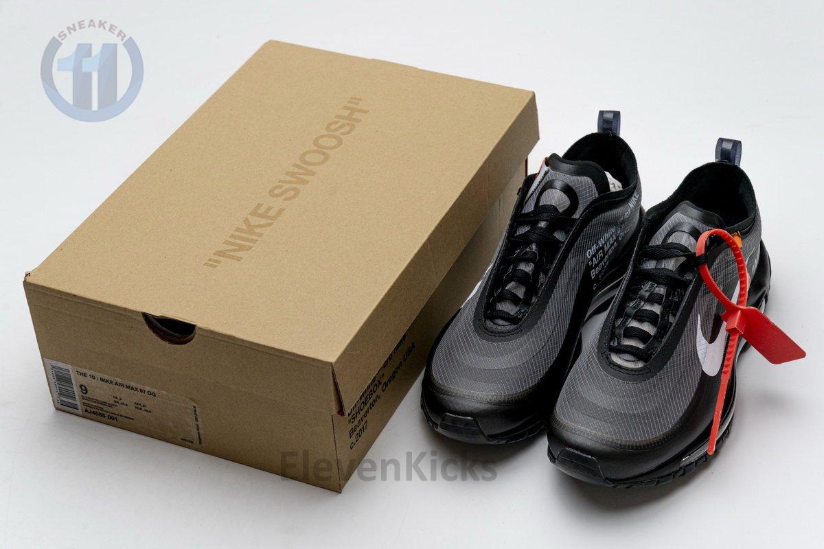 AJ4585-001 Off-White x Nike Air Max 97 All Black