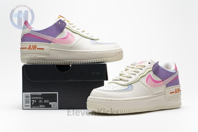CU3012-164 Nike W Air Force 1 Shadow Pale Ivory Pink