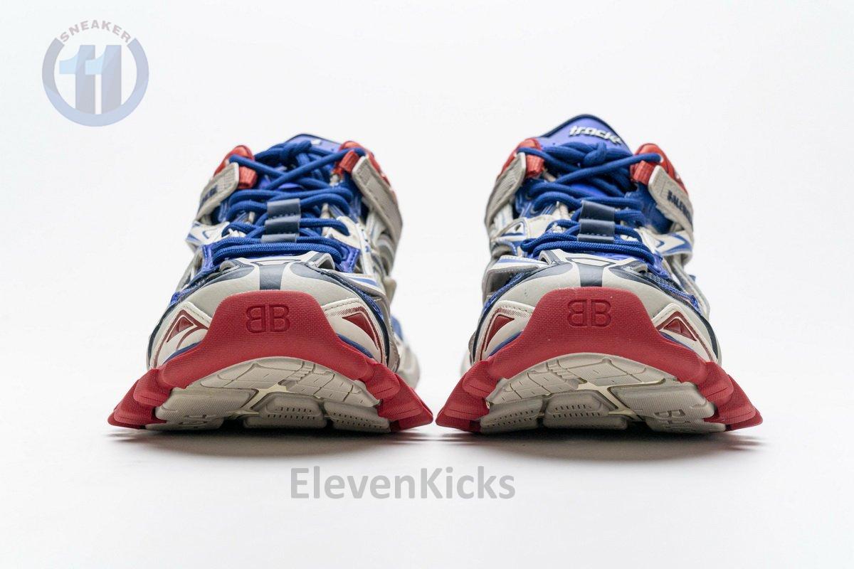 570391 W2GN2 8570 Blenciaga Track 2 Sneaker Beige Blue