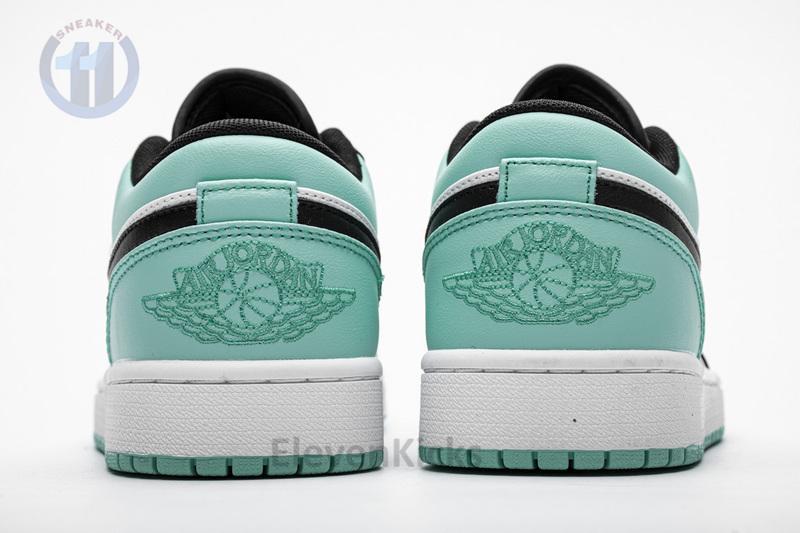 Air Jordan 1 Low Emerald Toe 553558-117