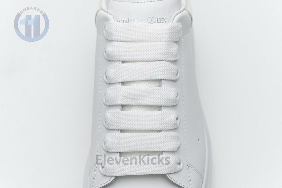 462214 WHGP7 9001 Alexander McQueen Sneaker White Orange Laser