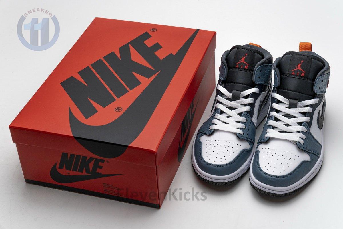 cu2802-100 air jordan 1 mid F**etasm blue teal