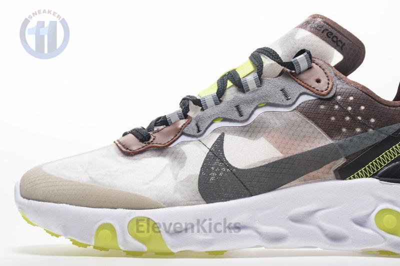 Nike React Element 87 “Brown green” AQ1090-002