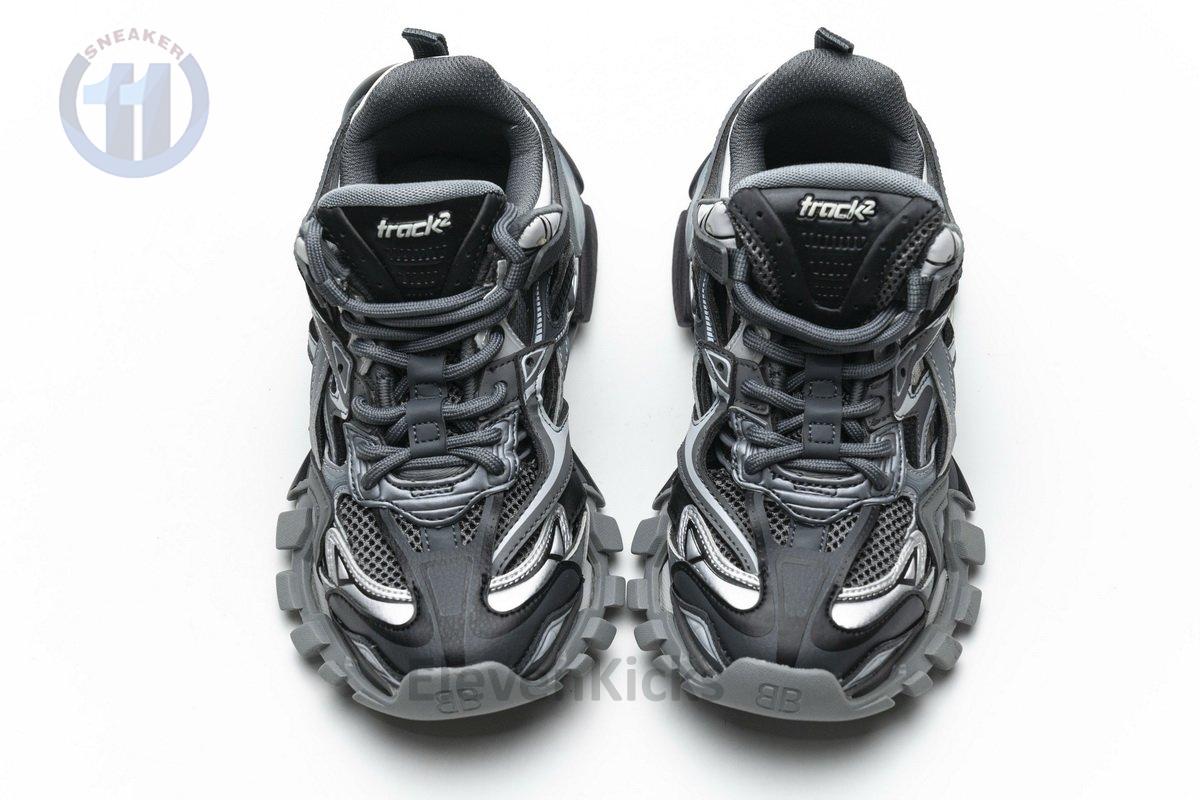 568615 W2GN3 1285 Blenciaga Track 2 Sneaker Charcoal