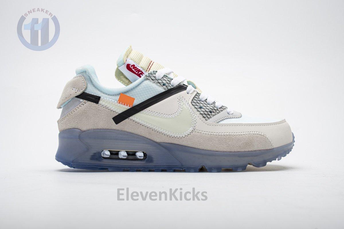 AA7293-100 Off-White x Nike Air Max 90 “All White”