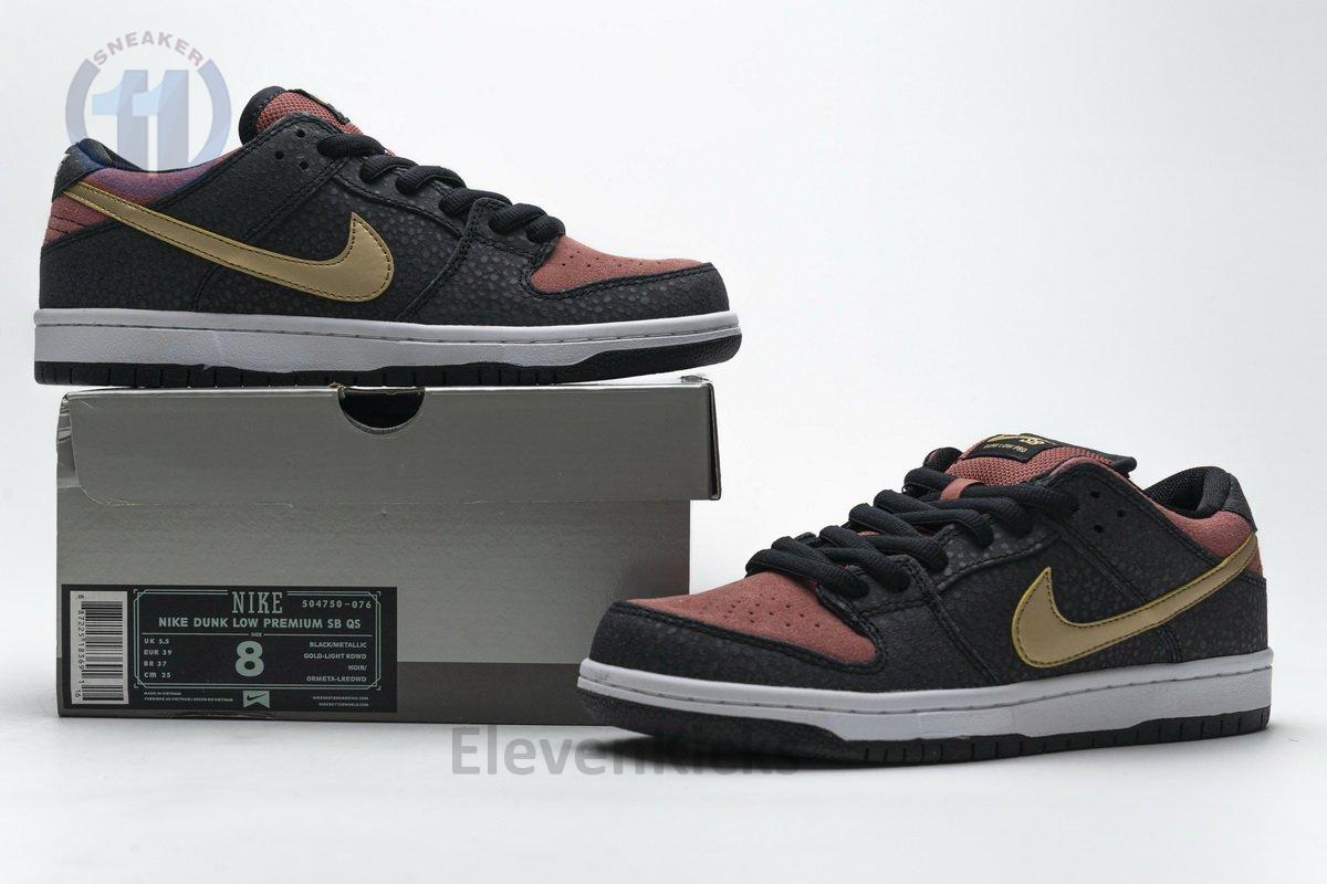 504750-076 Nike Dunk Low Premium SB QS“Walk Of Fame”