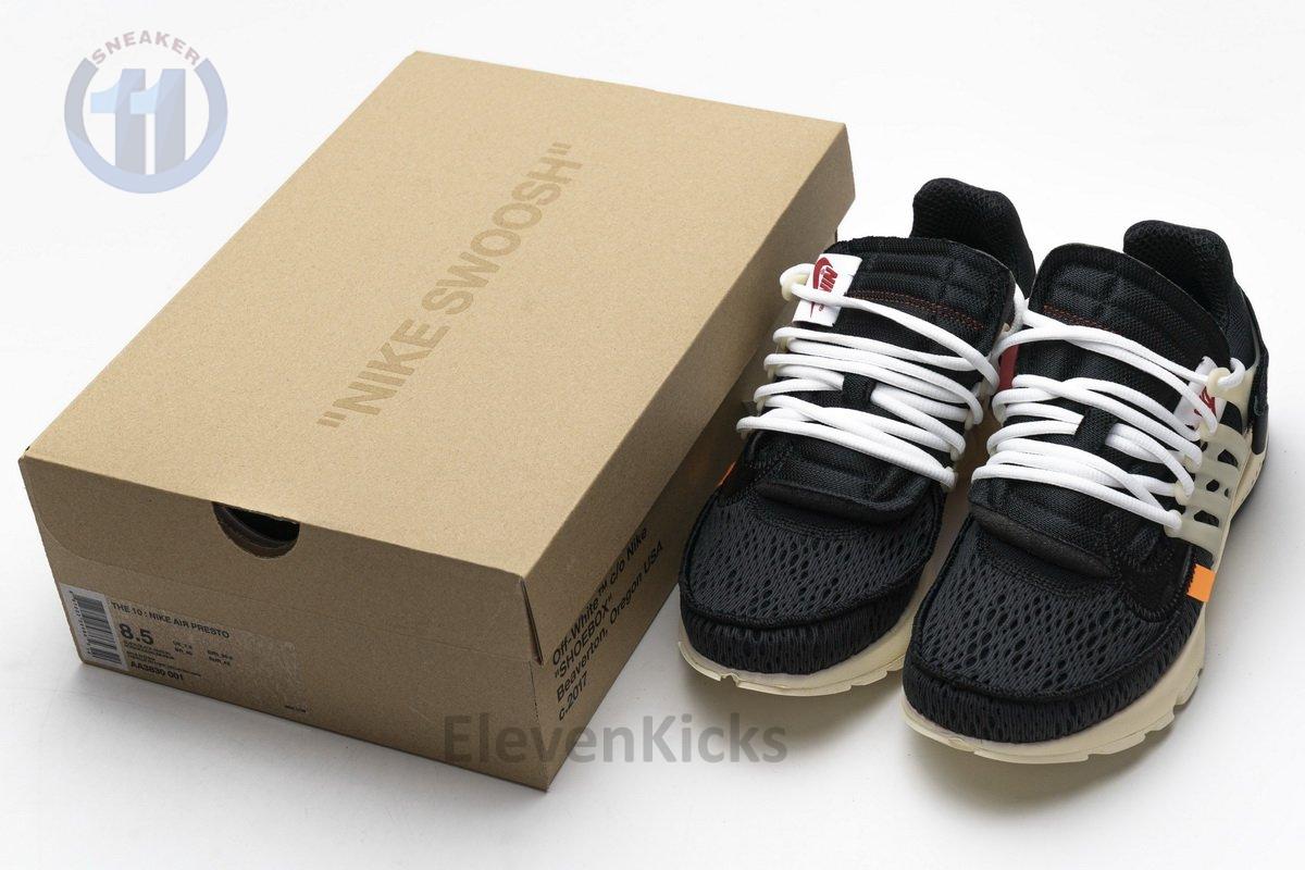 AA3830-001 OFF-WHITE x Nike Air Presto