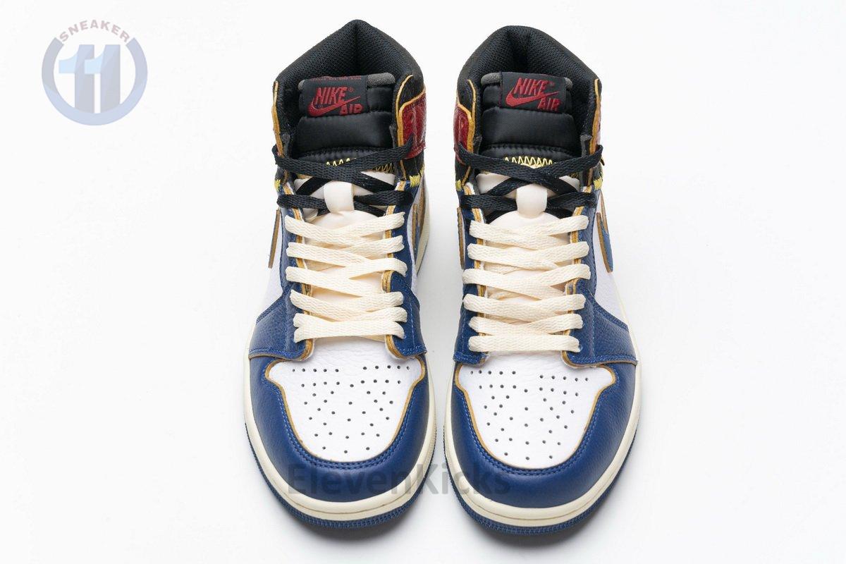 BV1300-146 Air Jordan 1 Retro High Union Los Angeles Blue Toe