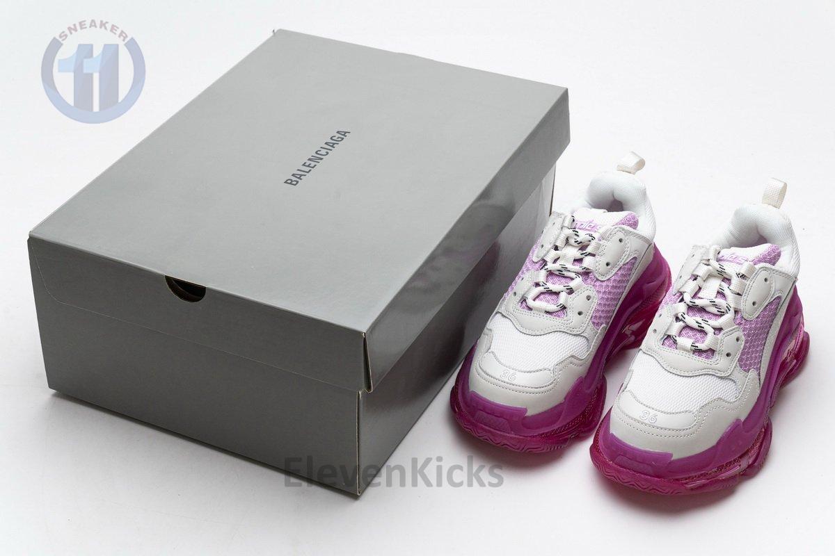 544351 w09o1 2281 Ba*len*cia*ga triple s white pink
