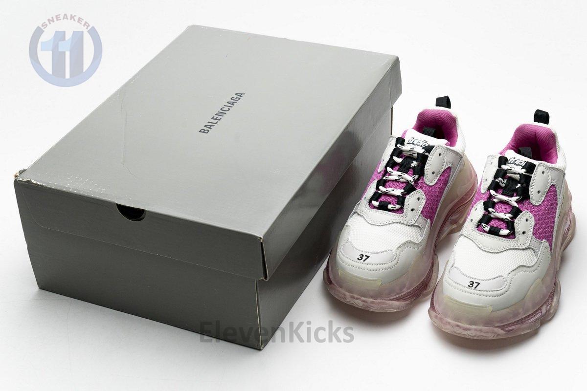 544351 w09e1 1633 Ba*len*cia*ga triple s purple red