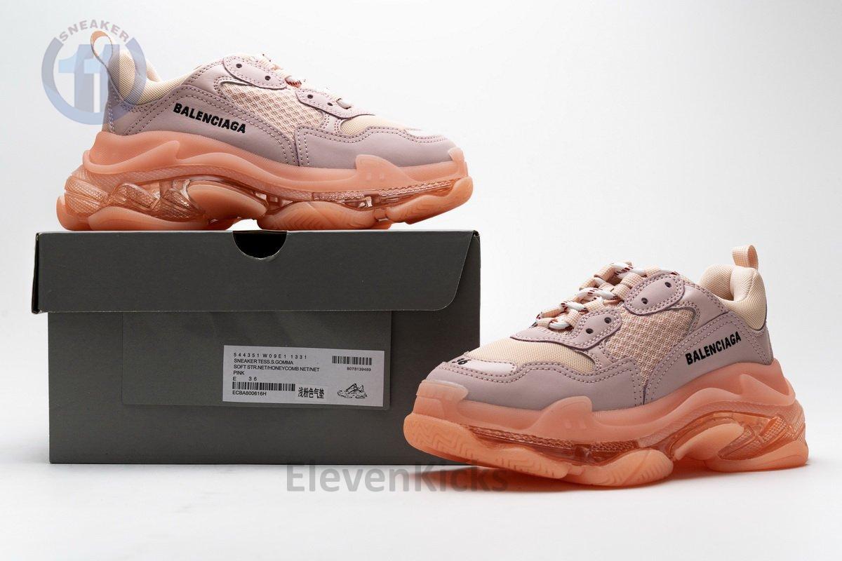 544351 w09e1 1331 Ba*len*cia*ga triple s pink