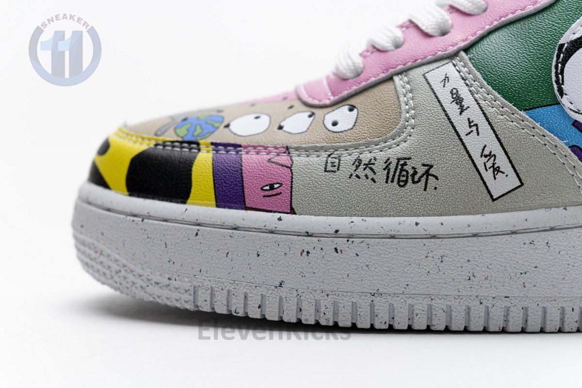 CZ3990-900 Ruohan Wang x Nike Air Force 1 Low（2020）