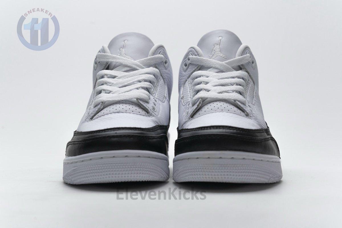 DA3595-100 Fragment Design x Air Jordan 3 Black White
