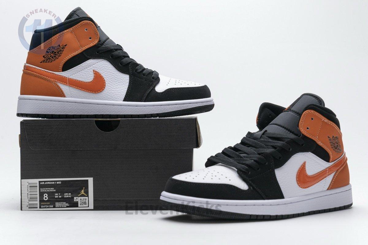 554724-058 Air Jordan 1 Mid Shattered Backboard