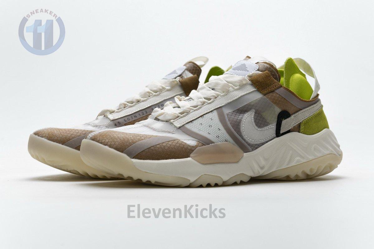 CW0783-104 Jordan Delta SP White Brown Green
