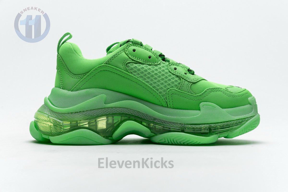 544351 w09ol 3801 Ba*len*cia*ga triple s fluo green