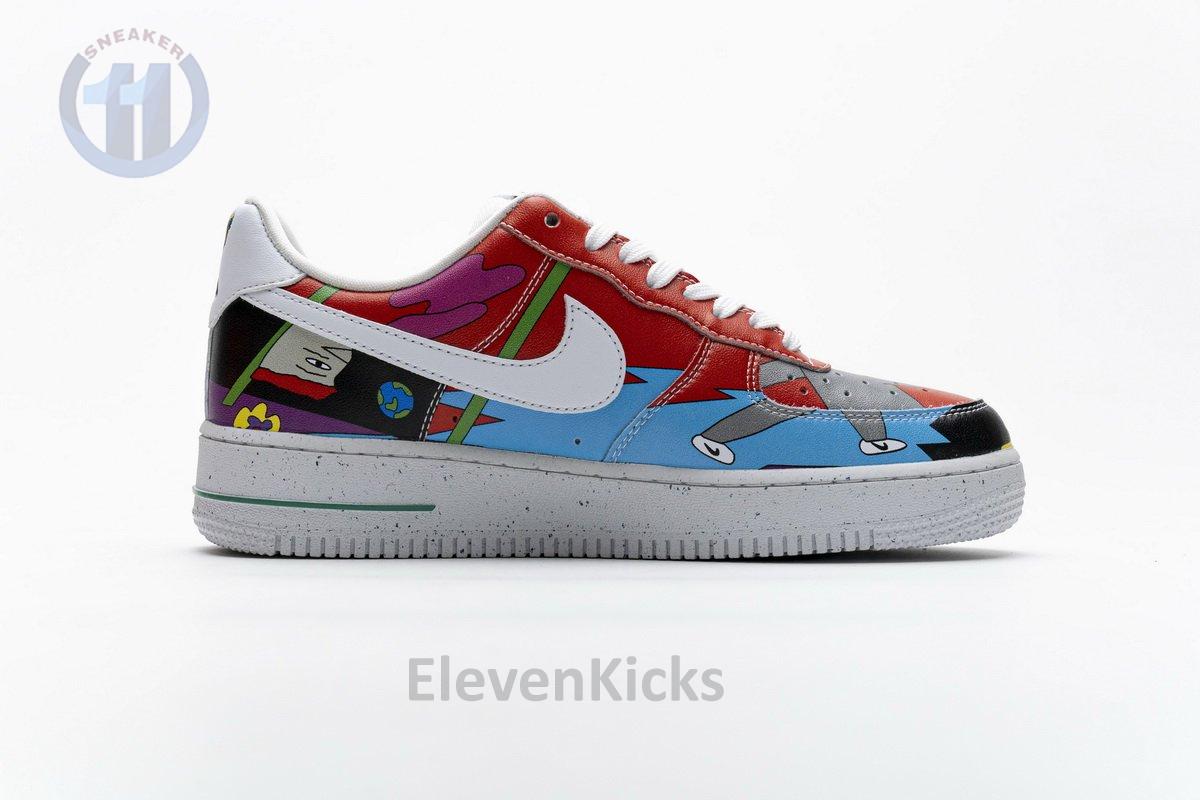 CZ3990-900 Ruohan Wang x Nike Air Force 1 Low（2020）