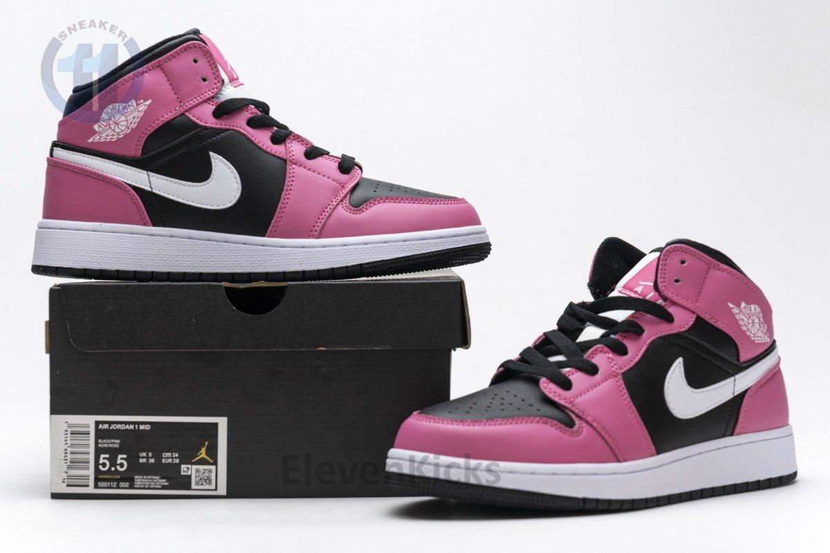 555112-002 Air Jordan 1 Mid Pinksicle