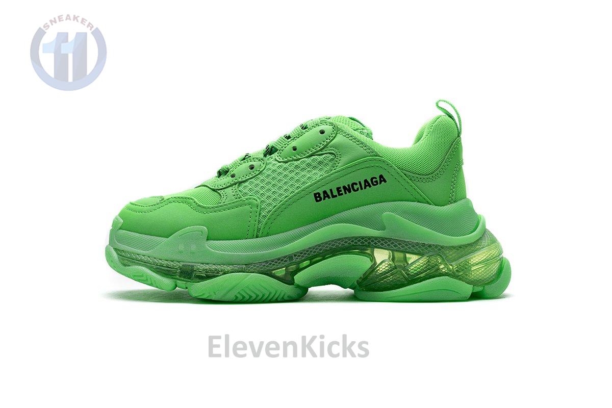 544351 w09ol 3801 Ba*len*cia*ga triple s fluo green