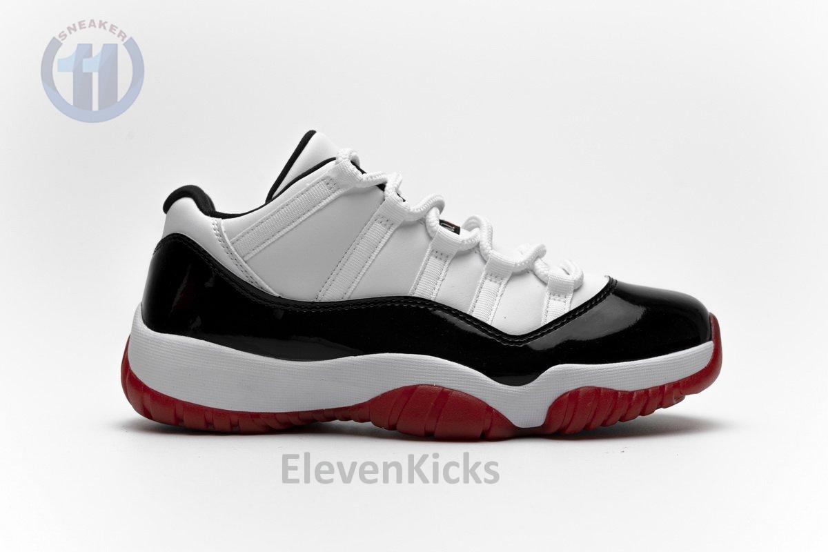 AV2187-160 Air Jordan 11 Low “White Bred”