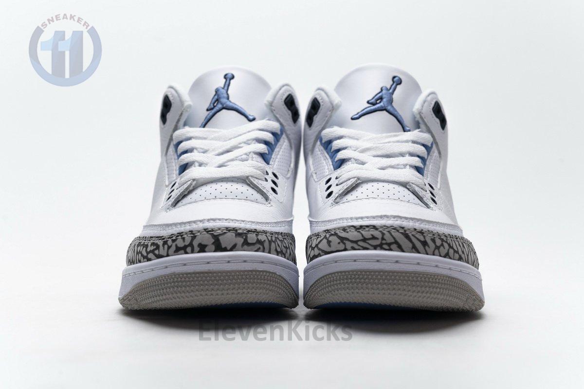 CT8532-104 Air Jordan 3 ‘UNC’