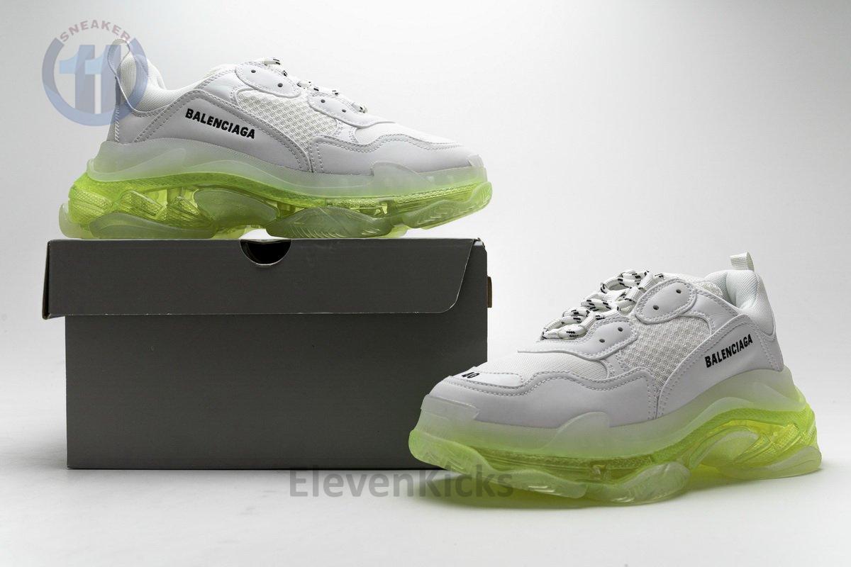 544351 w09e1 1331 Ba*len*cia*ga triple s white green