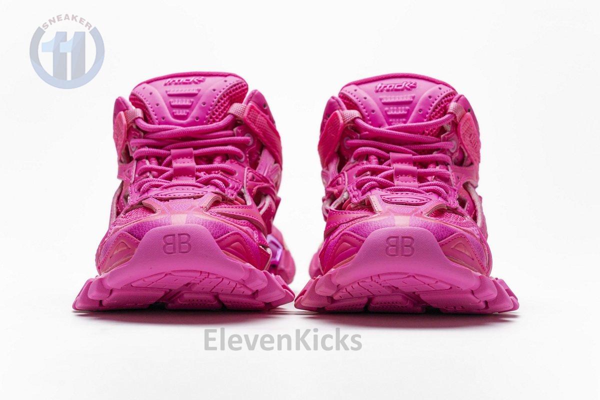 568615 W2FC1 5845 Blenciaga Track 2 Sneaker Fluo Pink
