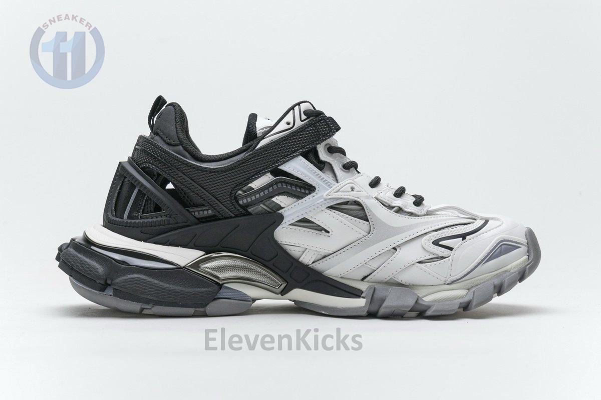 570391 W2GN3 1090 Blenciaga Track 2 Sneaker Black White
