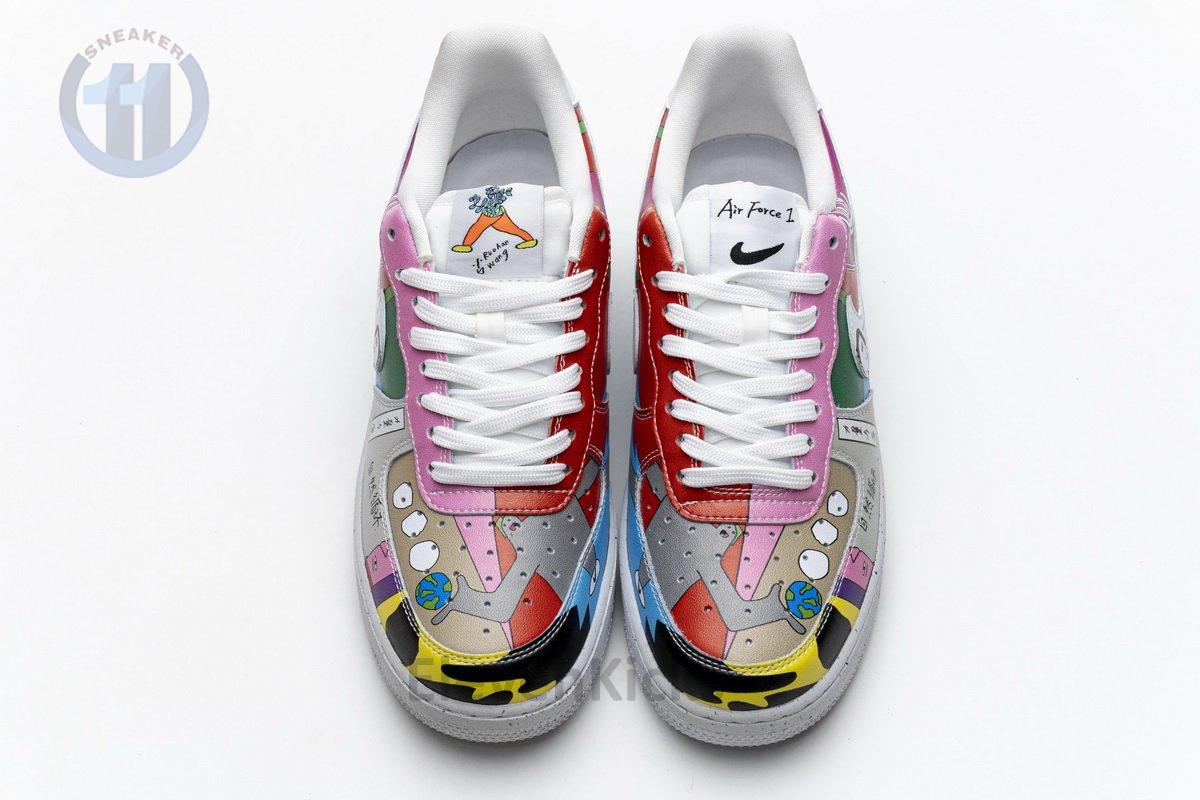 CZ3990-900 Ruohan Wang x Nike Air Force 1 Low（2020）