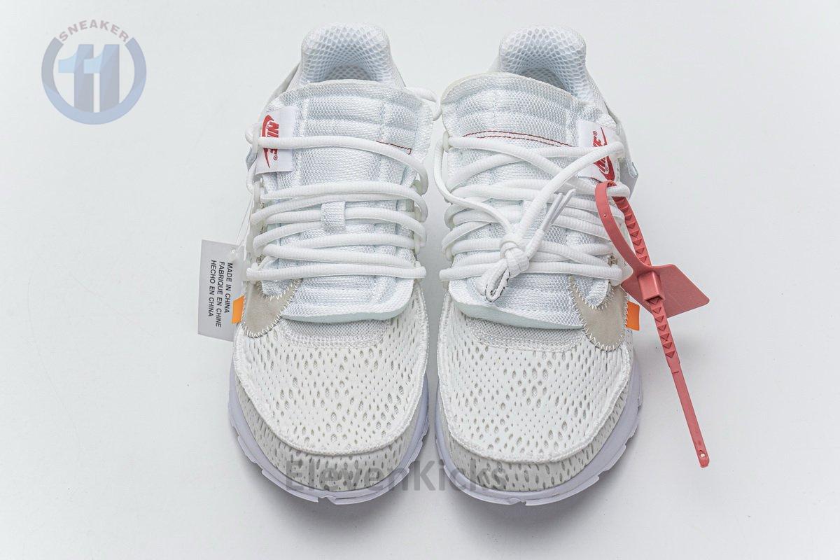 AA3830-100 OFF-WHITE x Nike Air Presto White
