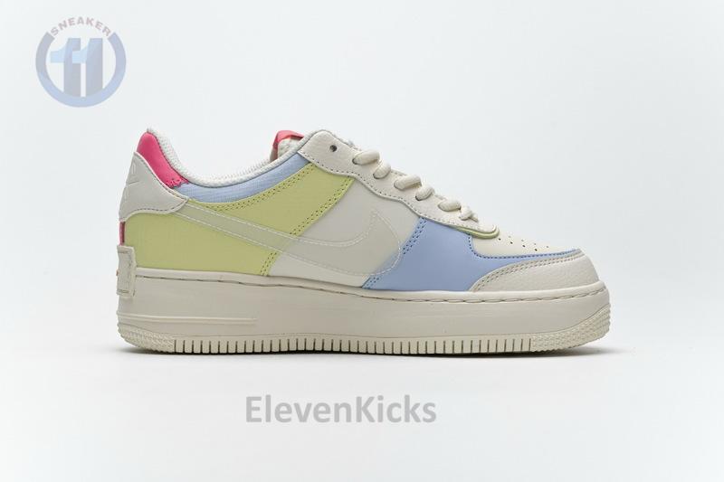 CU3012-164 Nike W Air Force 1 Shadow Pale Ivory Pink