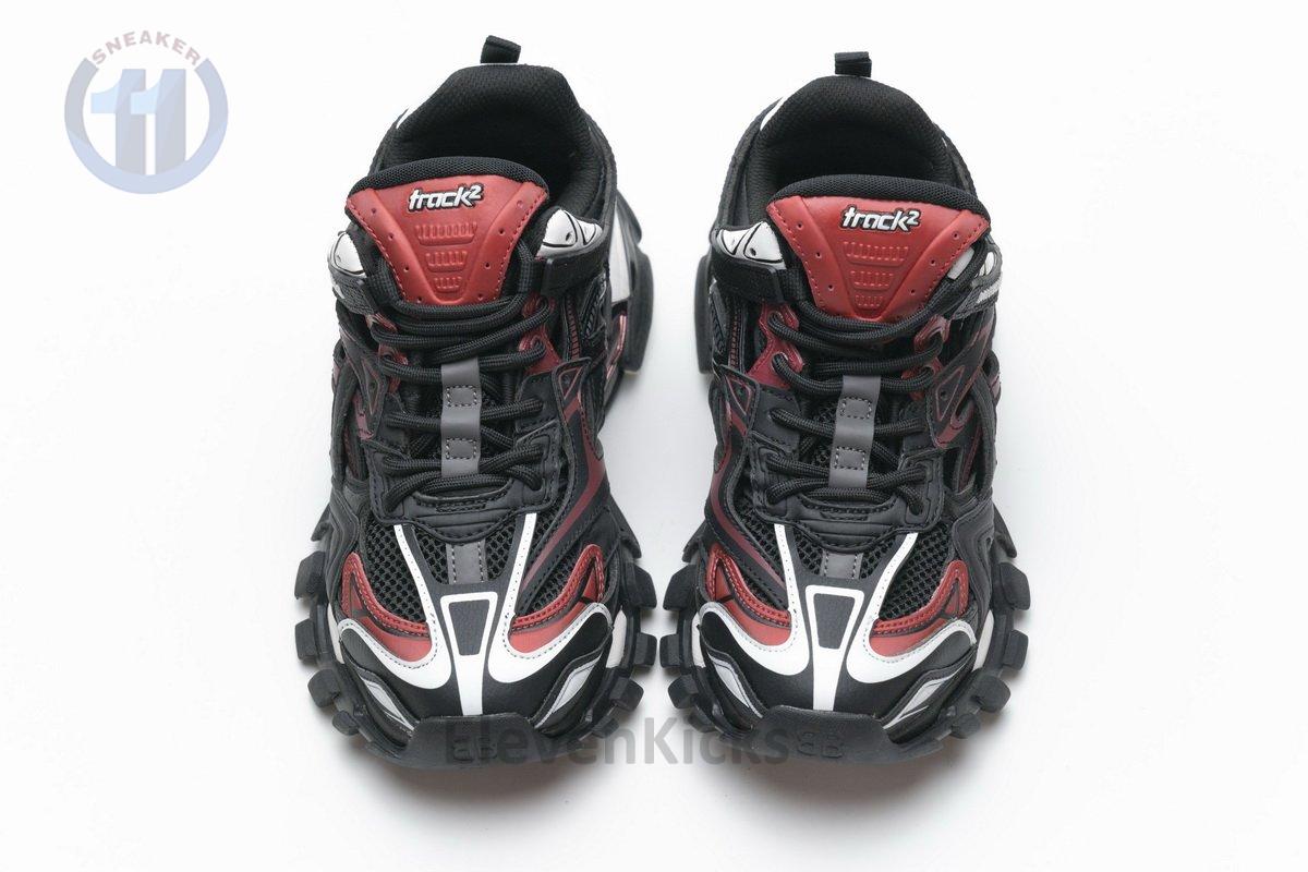 568615 W2GN3 6000 Blenciaga Track 2 Sneaker Burgundy
