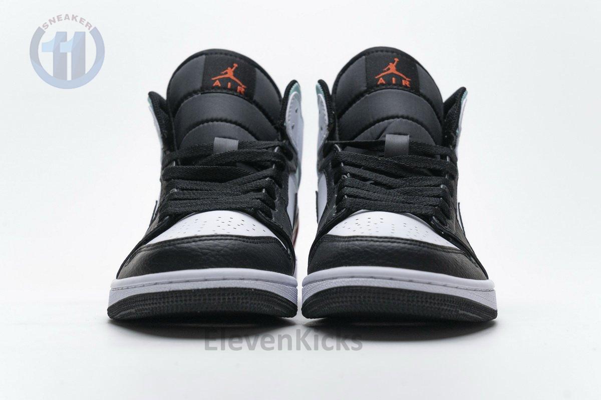 BQ6931-100 Air Jordan 1 Mid GS Black Toe