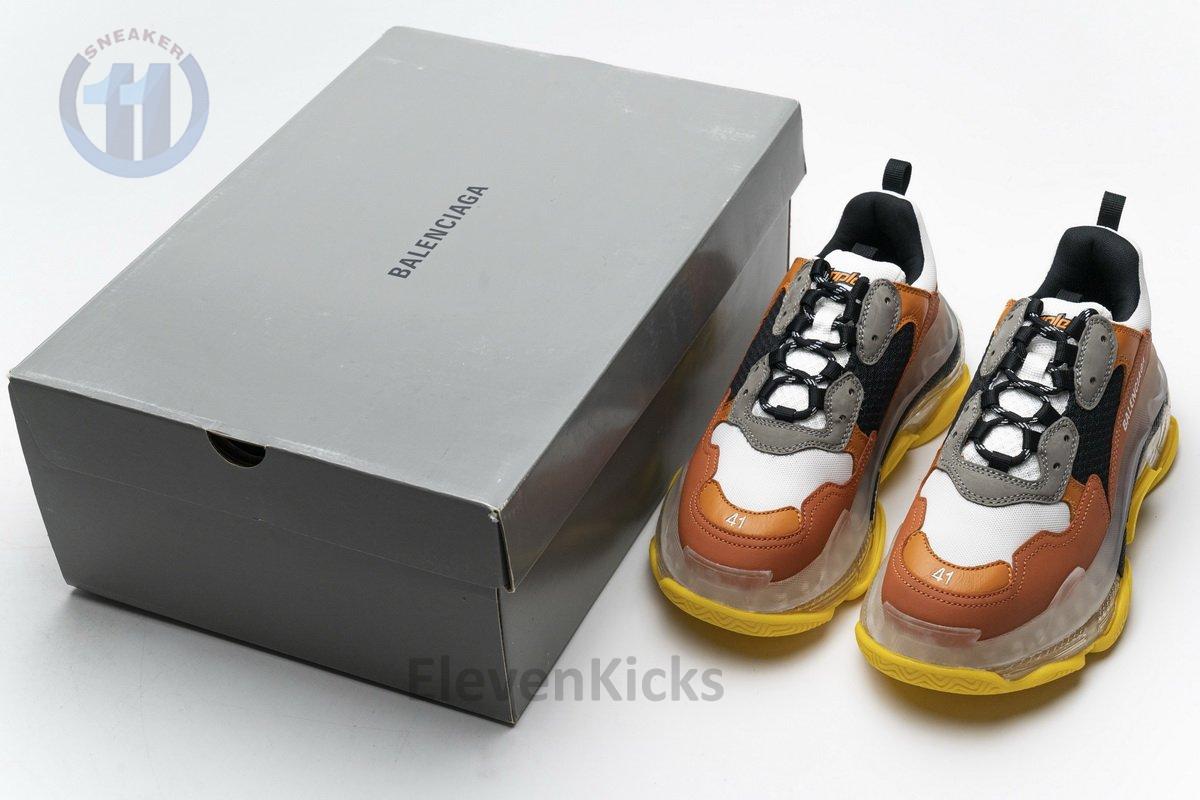 541624 w09e1 1766 Ba*len*cia*ga triple s black orange
