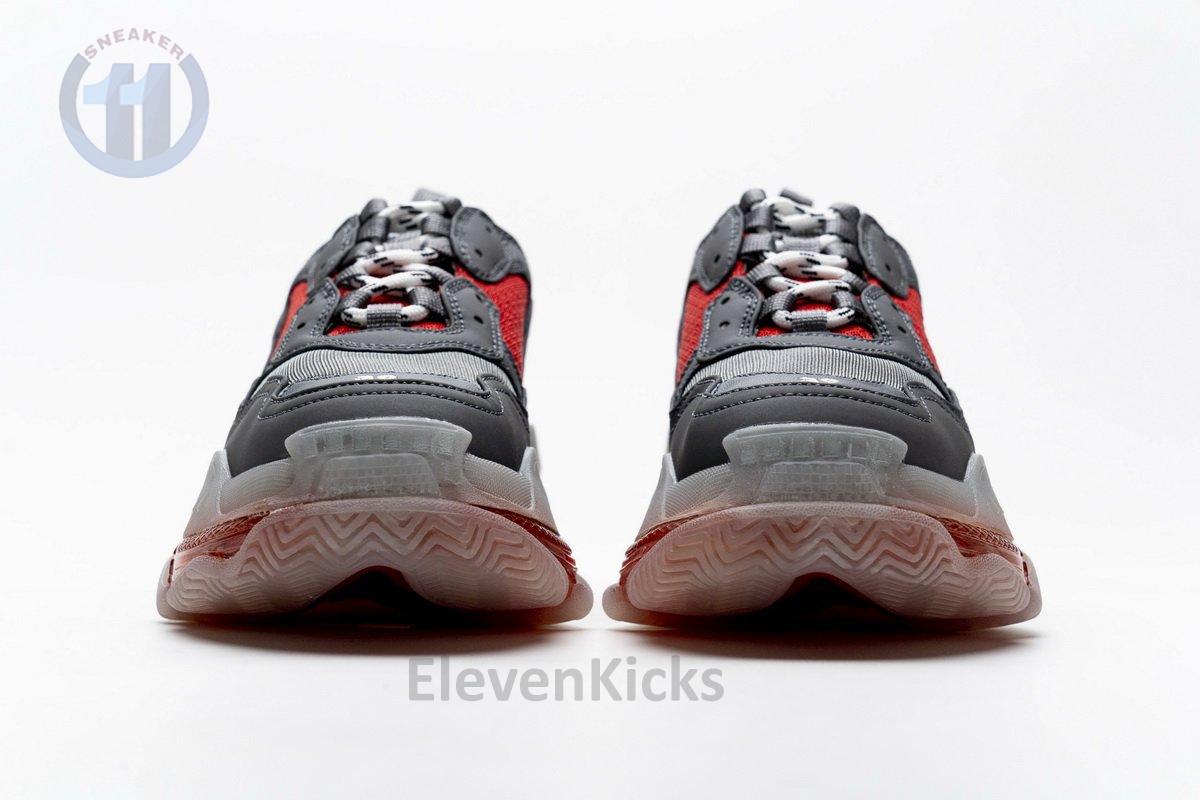 544351 w09o1 2262 Ba*len*cia*ga triple s grey red