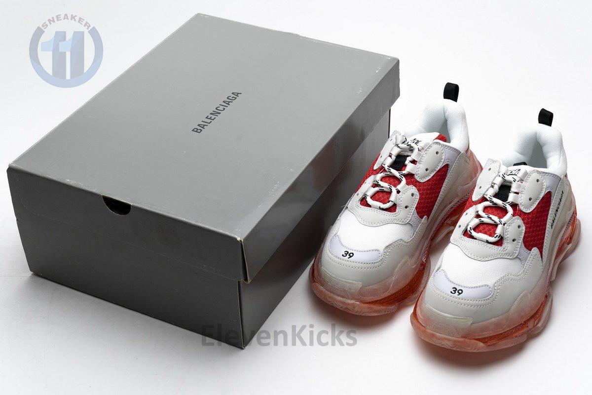 544351 w09e1 4552 Ba*len*cia*ga triple s white red
