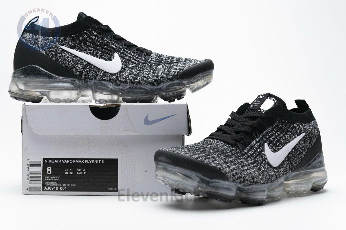 AJ6910-001 Nike Air Vapormax Flyknit 3 Black White
