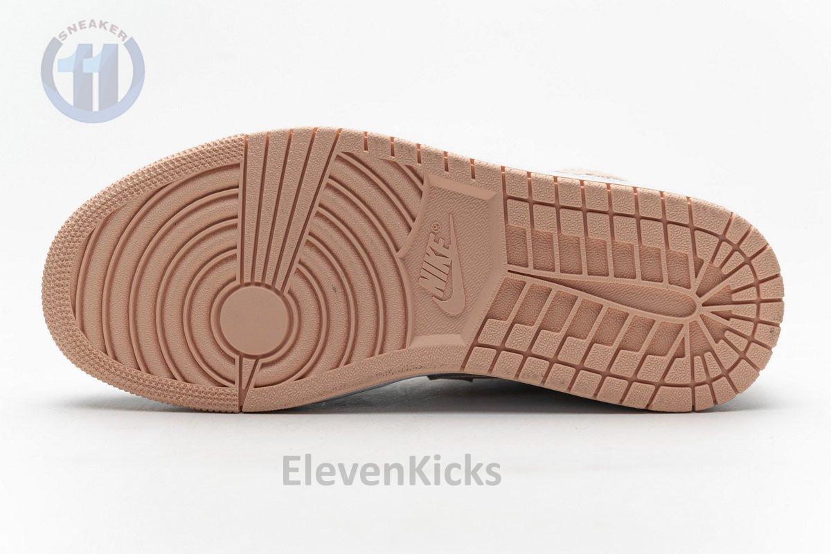 554725-133 Air Jordan 1 Mid Crimson Tint