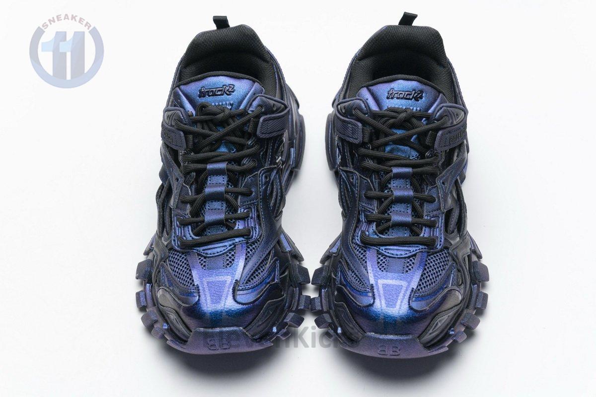 568615 W2MA1 5610 Blenciaga Track 2 Sneaker Chameleon