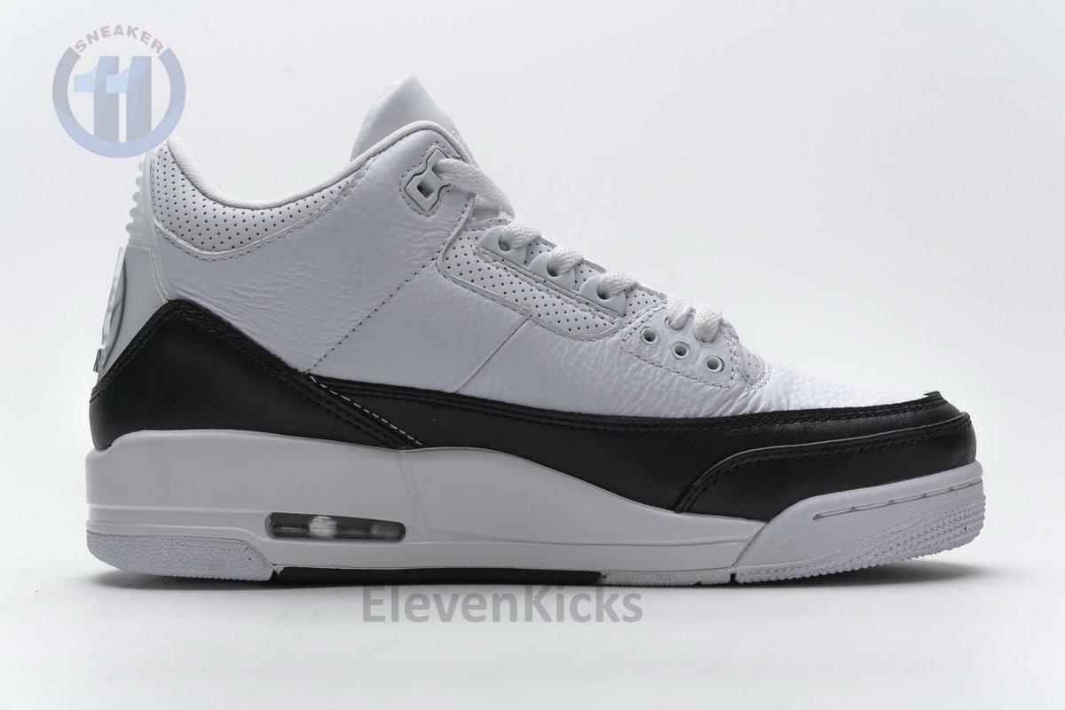DA3595-100 Fragment Design x Air Jordan 3 Black White