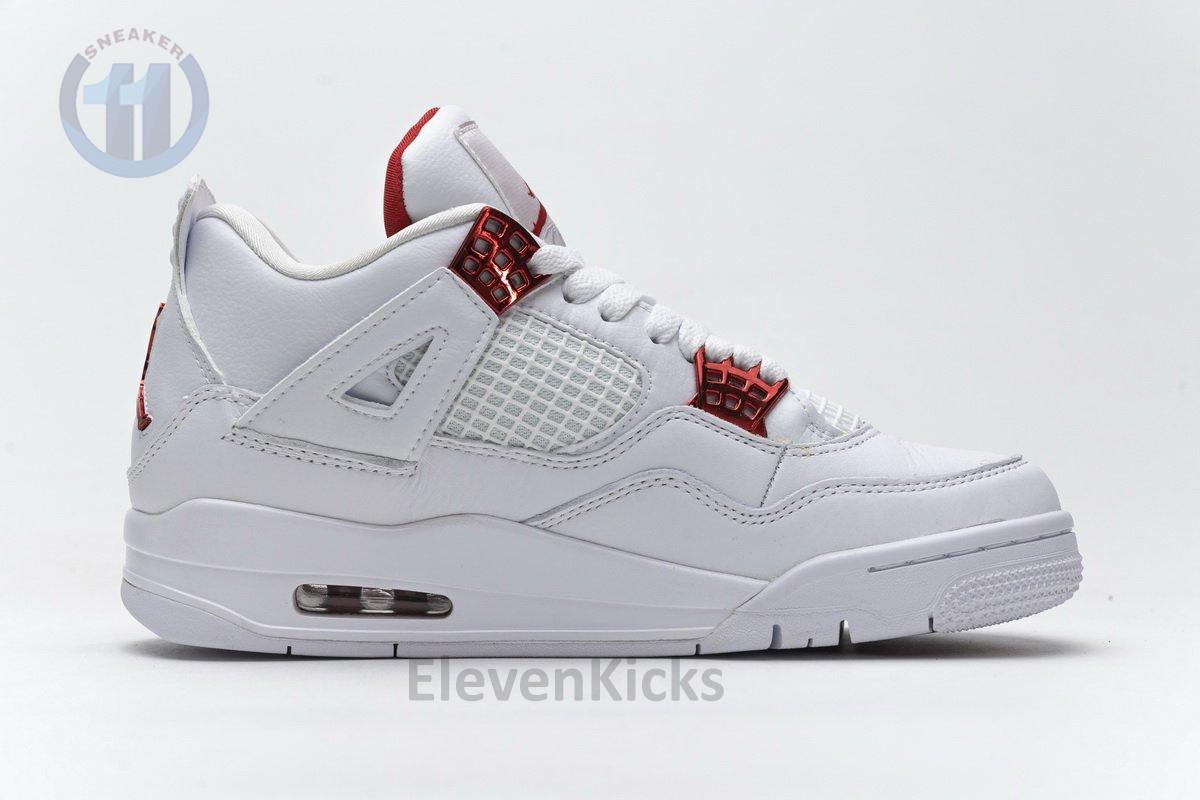CT8527-112 Air Jordan 4 Retro “Metallic Red”