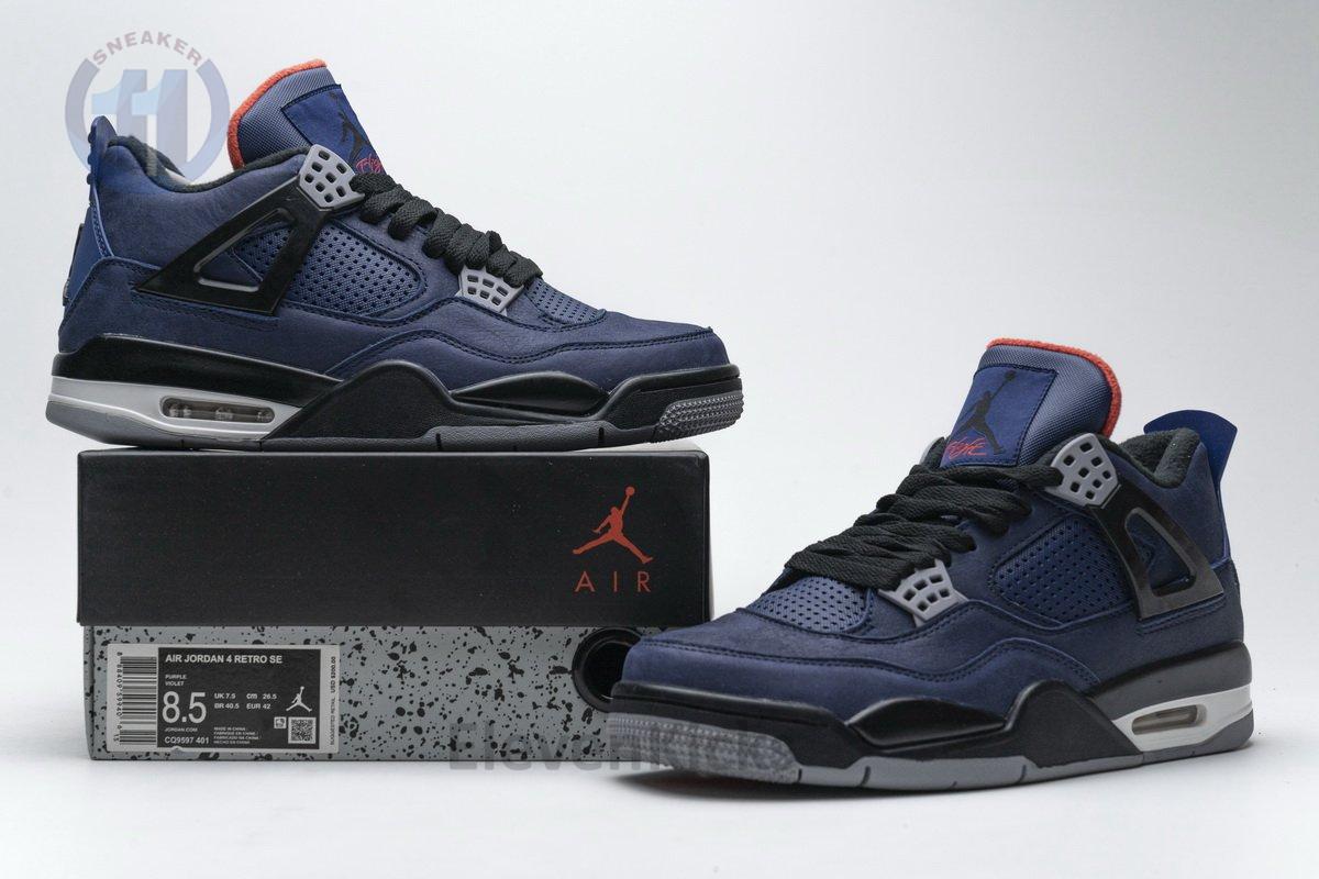 CQ9597-401 Air Jordan 4 Retro“Winterized”