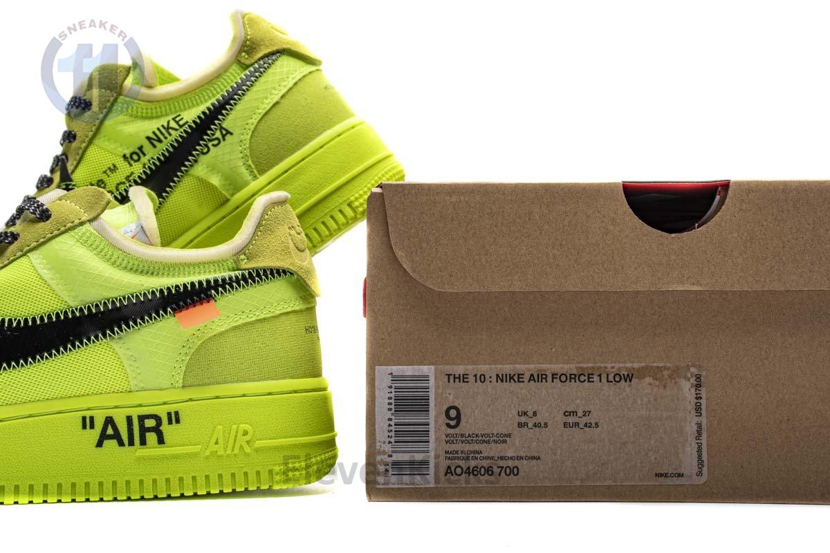 AO4606-700 OFF White X Air Force 1 Low Volt