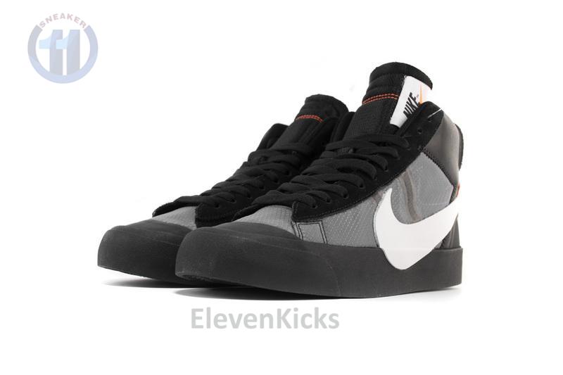 OFF WHITE X Nike Blazer Mid AA3832-001 Black