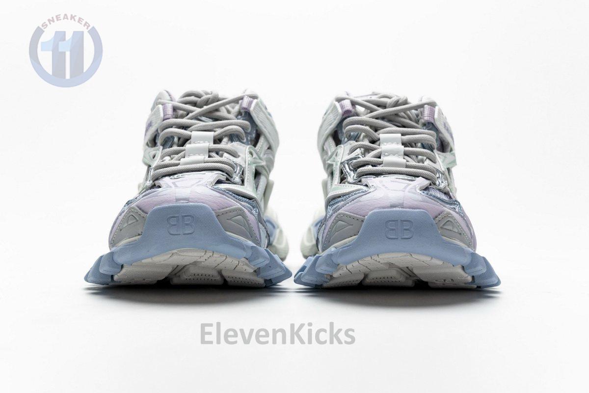 568615 W2GN3 9045 Blenciaga Track 2 Sneaker White Light Blue