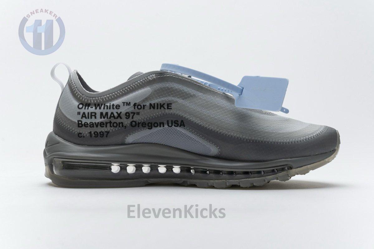 AJ4585-101 Off-White x Nike Air Max 97 Wlolf Grey Menta