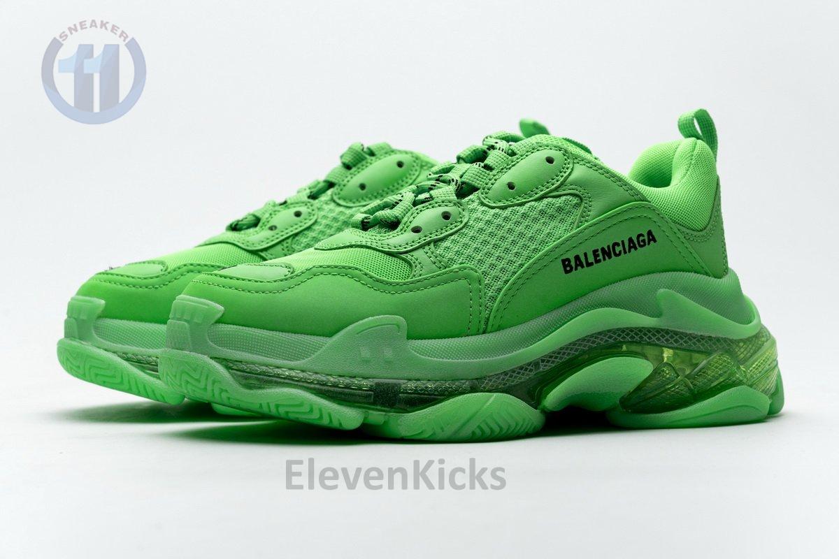 544351 w09ol 3801 Ba*len*cia*ga triple s fluo green