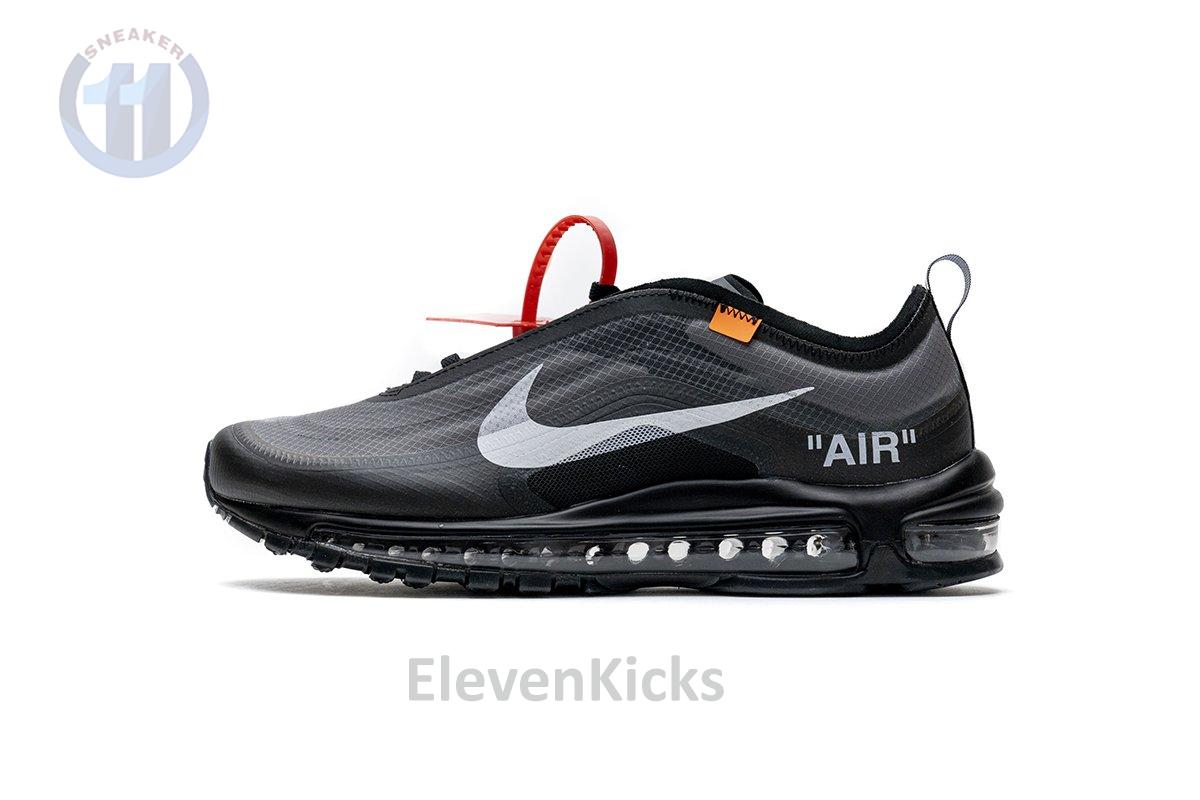 AJ4585-001 Off-White x Nike Air Max 97 All Black