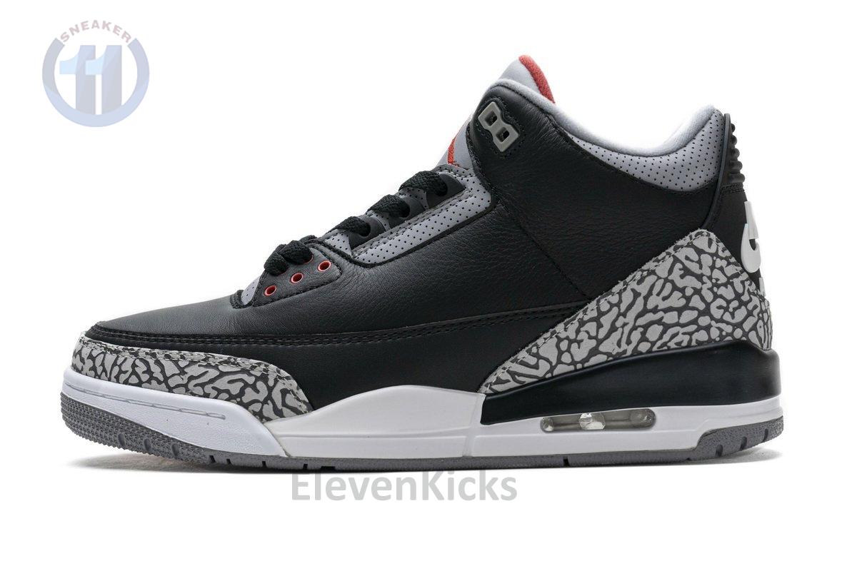 854262-001 Air Jordan 3 Retro OG ‘Black Cement’